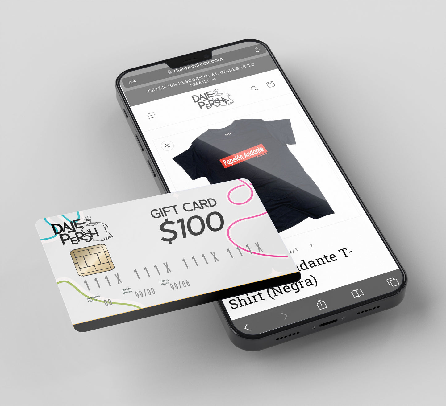 Dale Percha Gift Card