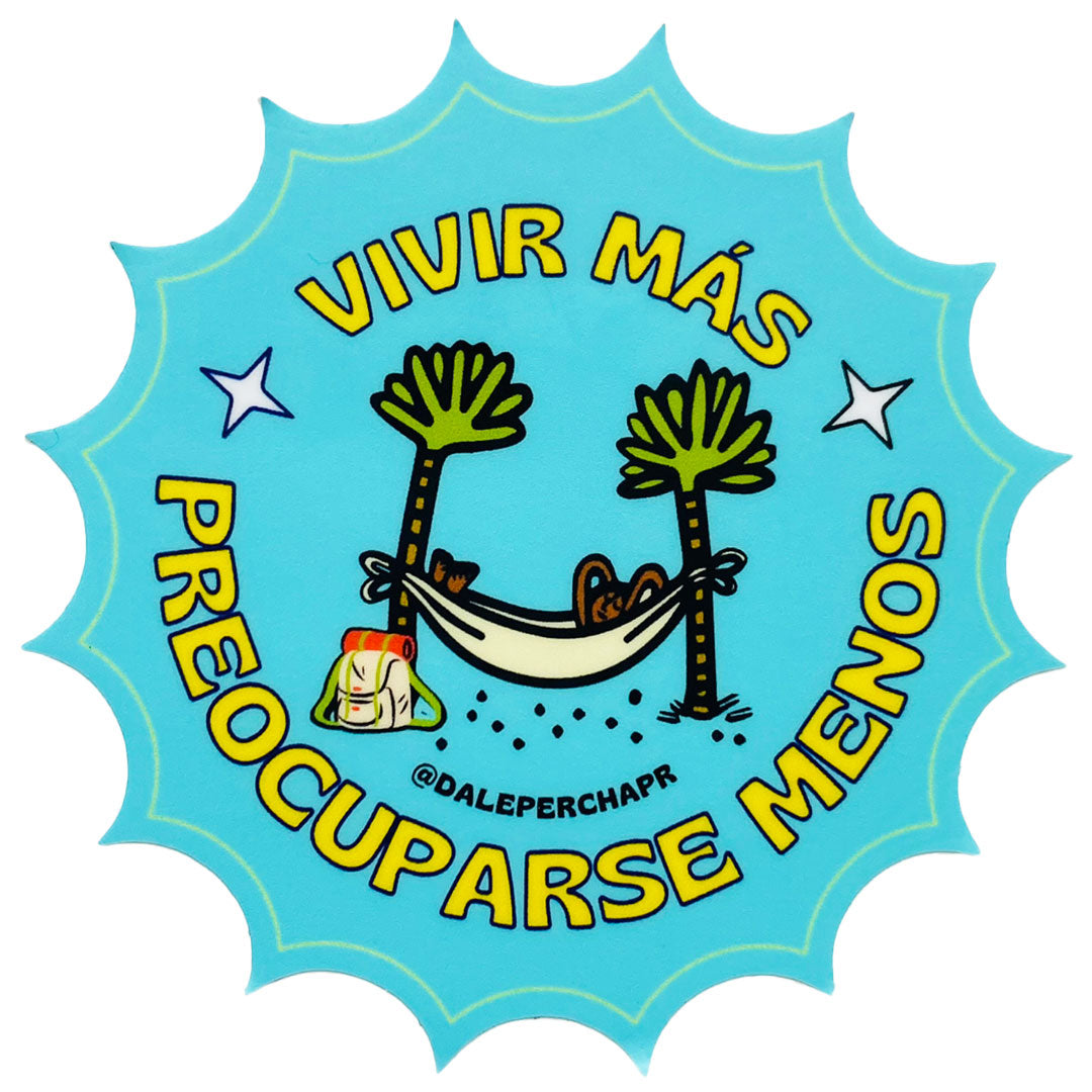 Vivir Más Sticker