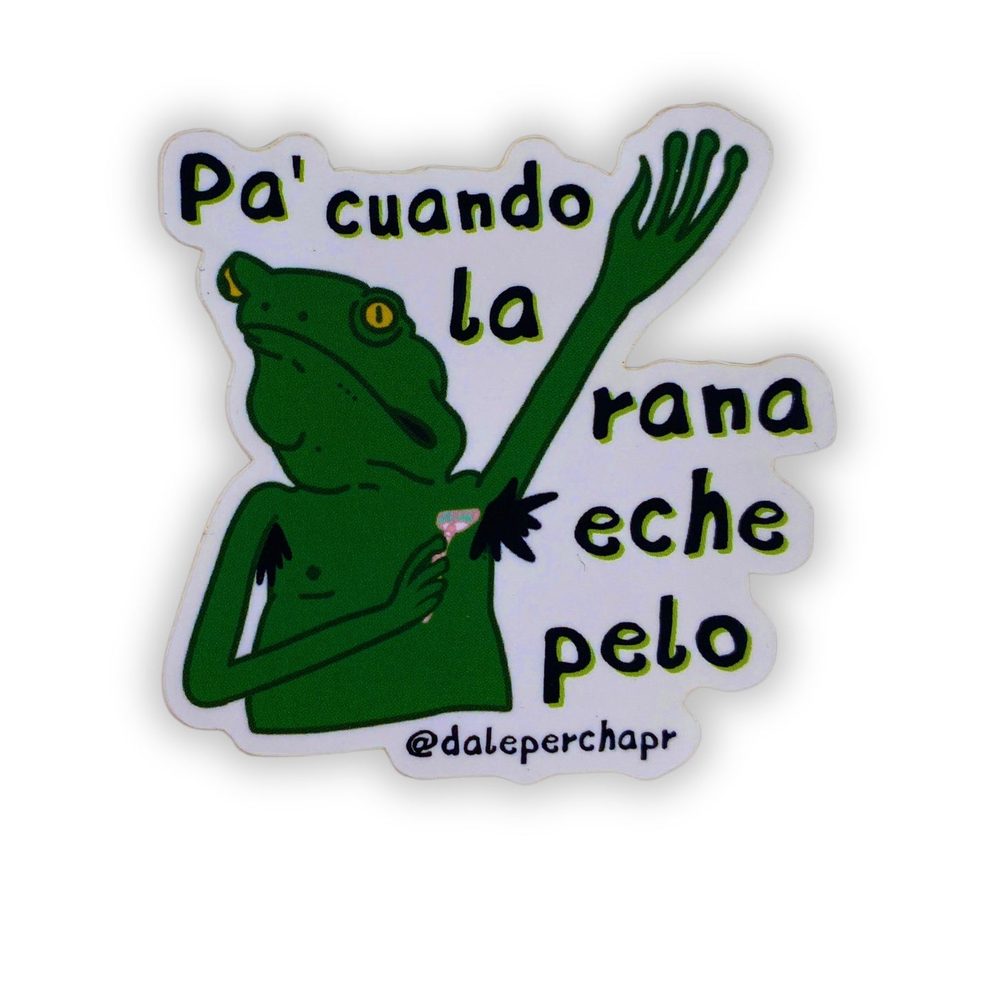 Rana Pelua Sticker