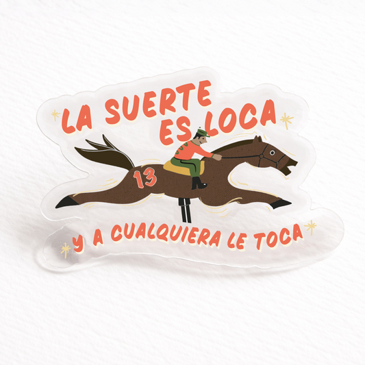 La Suerte Sticker