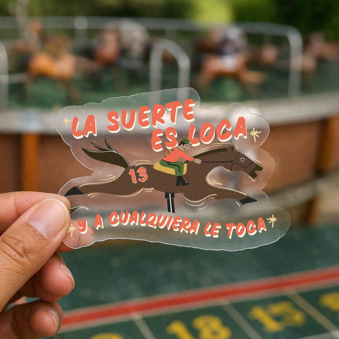 La Suerte Sticker